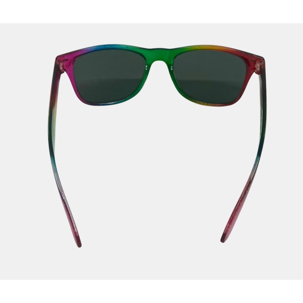 Rogue LGBTQ PRIDE Sunglasses Rainbow Frames Six Colors Lenses Recycled Plastic - Picture 4 of 15
